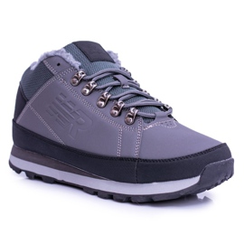 Tênis masculino de trekking quente Newlans cinza 2 1