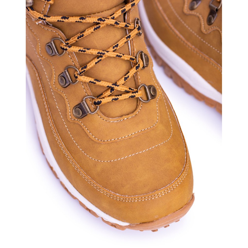 Sapatos de trekking masculinos quentes Camel Smith's Duran marrom 1