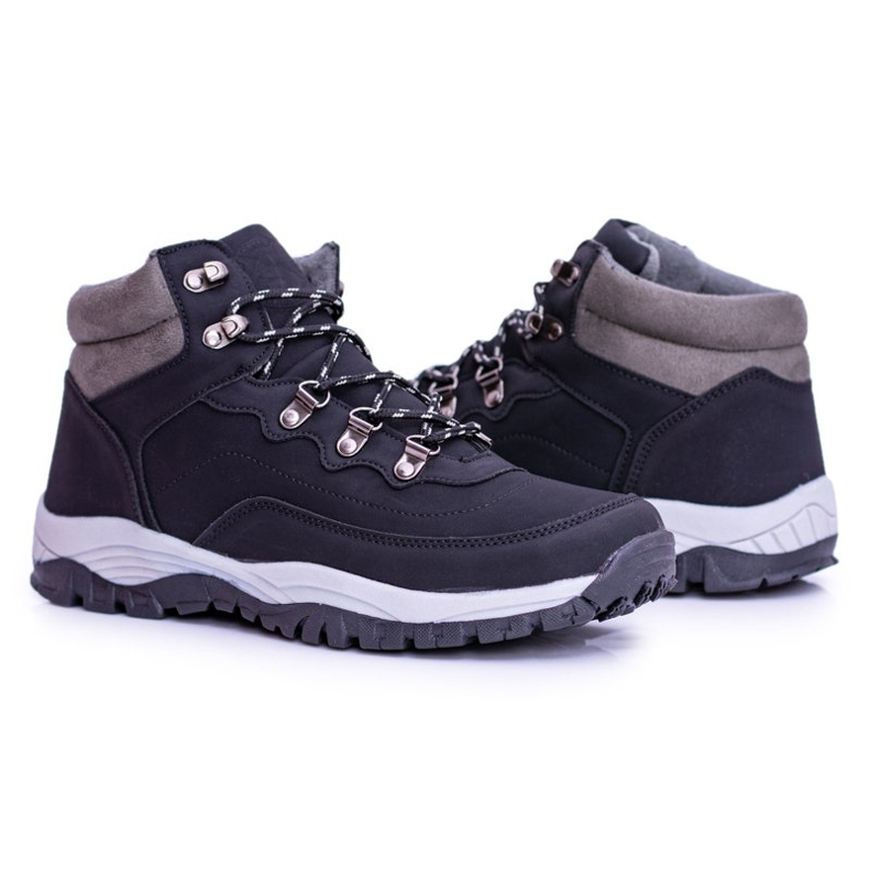 Calçados masculinos pretos Smith's Duran Trekking 2