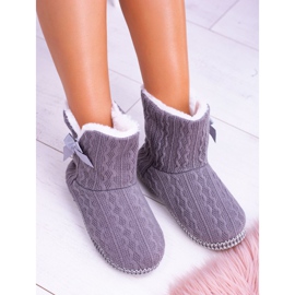 Vinceza Botas femininas quentes cinza doméstico duffy 1