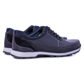 KOMODO Masculino Brogues Azul marinho ao ar livre Ivar 2 azul-marinho 1