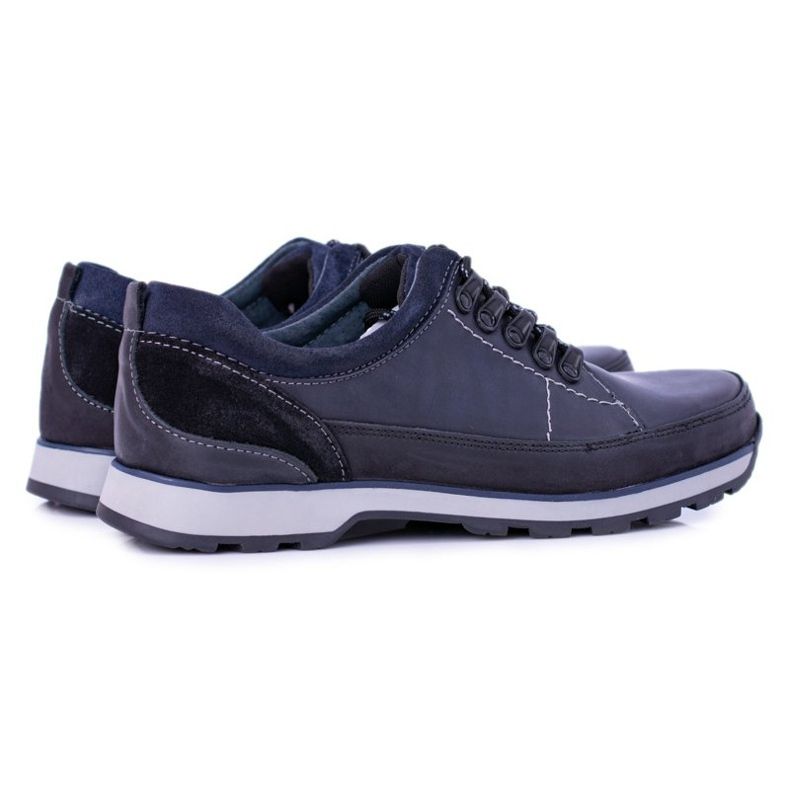 KOMODO Masculino Brogues Azul marinho ao ar livre Ivar 2 azul-marinho 1