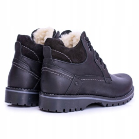 Botas masculinas e juvenis pretas aquecidas com lã Komodo 885 preto 1 Botas masculinas e juvenis pretas aquecidas com lã Komodo 885 preto 1