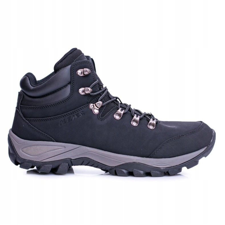 EVE Sapatos quentes de trekking masculino preto Jax 2