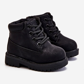 FRROCK Botas Dexter Infantil Preto Aquecido Trappers 1