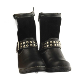 Meninas negras botas Ren But 3205 preto 4 Meninas negras botas Ren But 3205 preto 4