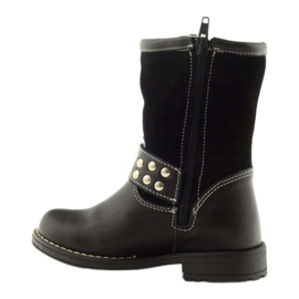 Meninas negras botas Ren But 3205 preto 2 Meninas negras botas Ren But 3205 preto 2