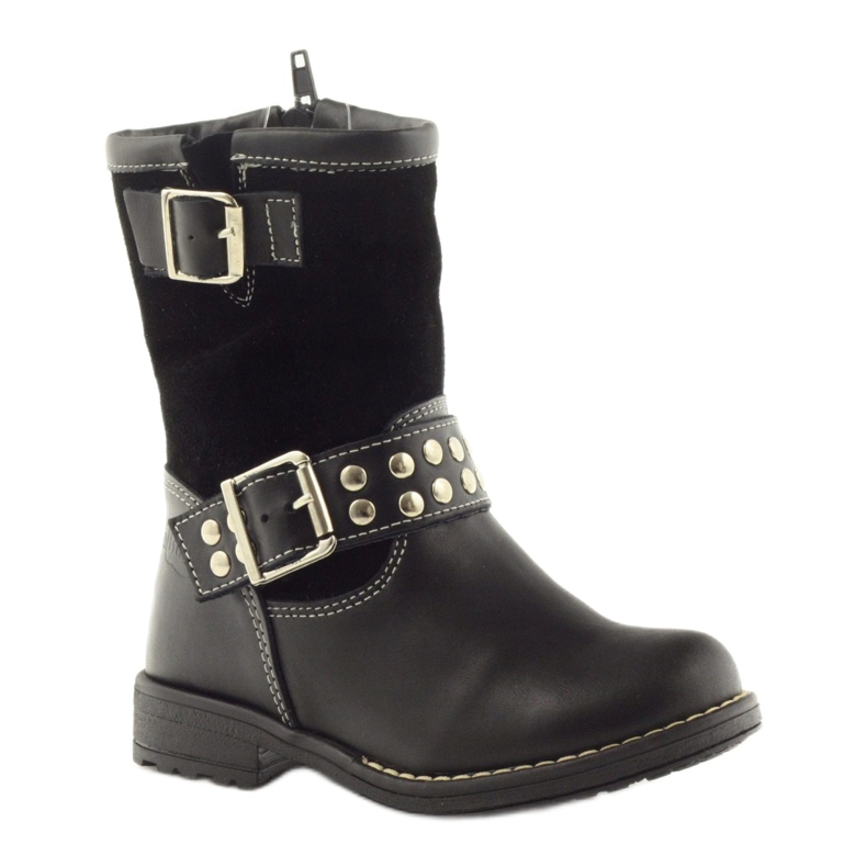 Meninas negras botas Ren But 3205 preto 1