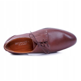 Bednarek Polish Shoes Brogues masculino Bednarek elegante couro marrom Radago castanho 2