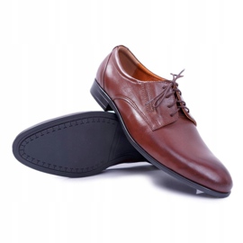 Bednarek Polish Shoes Brogues masculino Bednarek elegante couro marrom Radago castanho 3