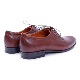 Bednarek Polish Shoes Brogues masculino Bednarek elegante couro marrom Radago castanho 4