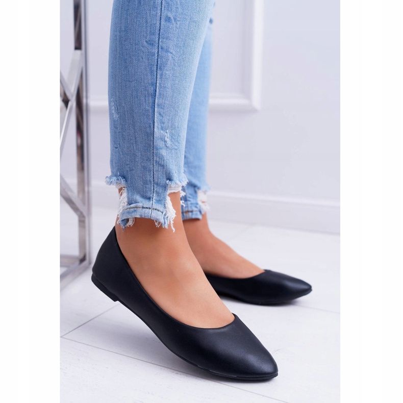 PS1 Bailarinas clássicas femininas Black Lumen preto 1