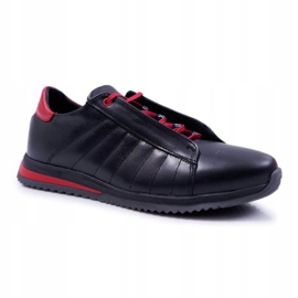 Bednarek Polish Shoes Masculino Brogues Bednarek Sport Couro Preto Geos 1