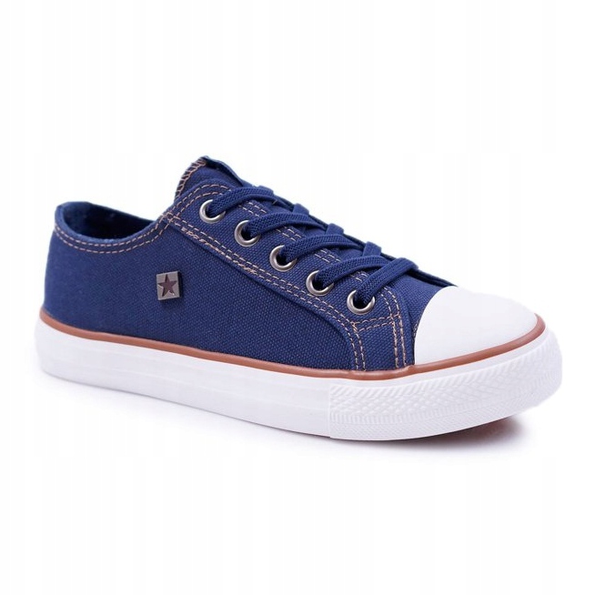 Tênis infantil Big Star Navy Blue DD374086 azul marinho 1