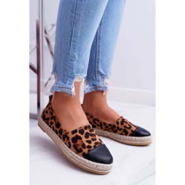 NFR Alpercatas leopardo Flaty feminino marrom 1