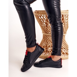 Big Star Tênis feminino grande estrela com cinto preto DD274687 1