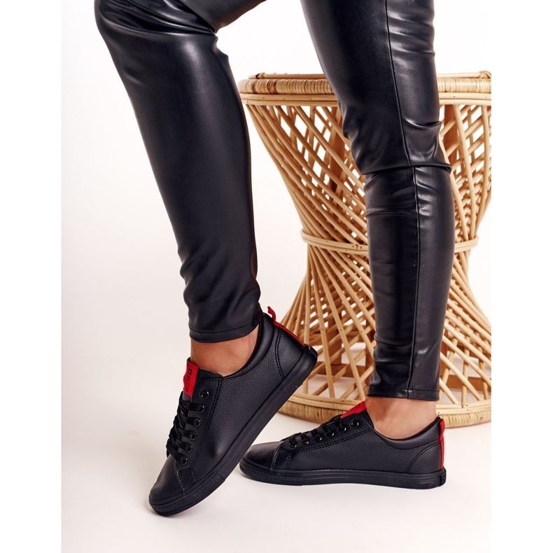 Big Star Tênis feminino grande estrela com cinto preto DD274687 1