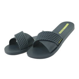 Chinelos femininos Ipanema 26400 jeans azul verde 3