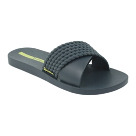 Chinelos femininos Ipanema 26400 jeans azul verde 1