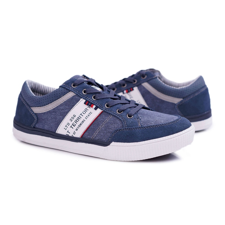 McBraun Sapatos esportivos masculinos Federico azul marinho azul-marinho 1