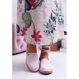 Big Star Alpercatas mulher grande estrela na plataforma rosa DD274A192 2