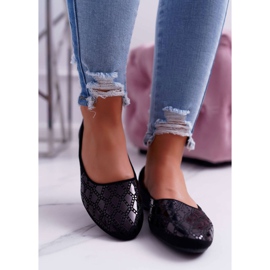 EVE Bailarinas Merante Preto Camurça Feminina 2