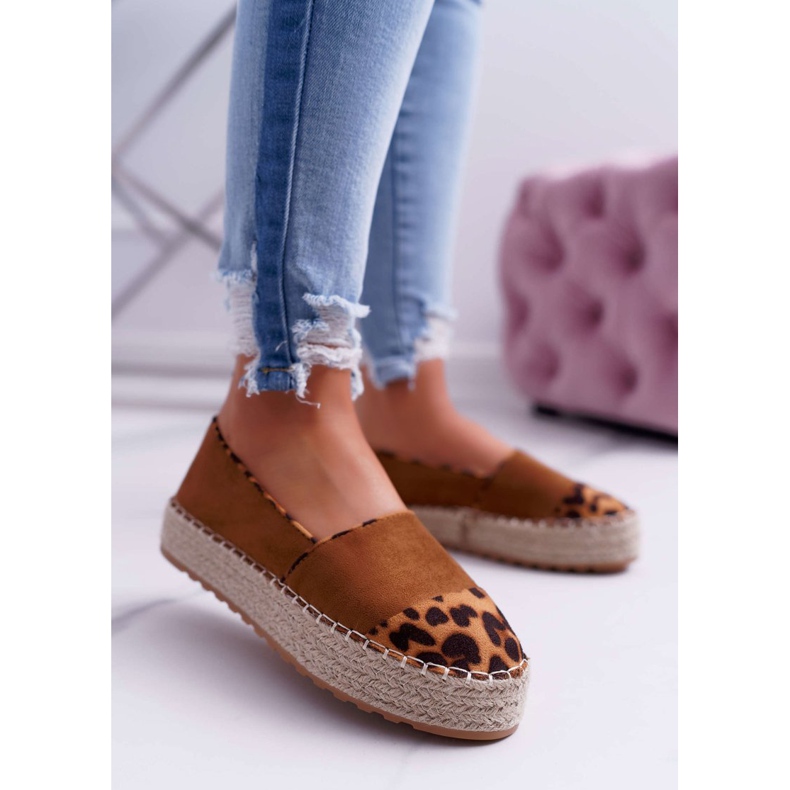 Alpercatas Camel com Plataforma Ringer feminino marrom 1