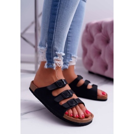 Chinelos pretos femininos Big Star DD274139 1