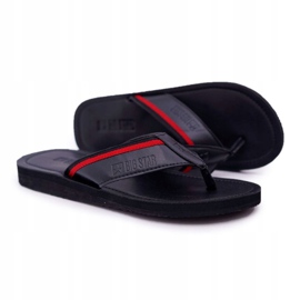 Chinelos masculinos flip-flops Big Star Black DD174678 preto 1