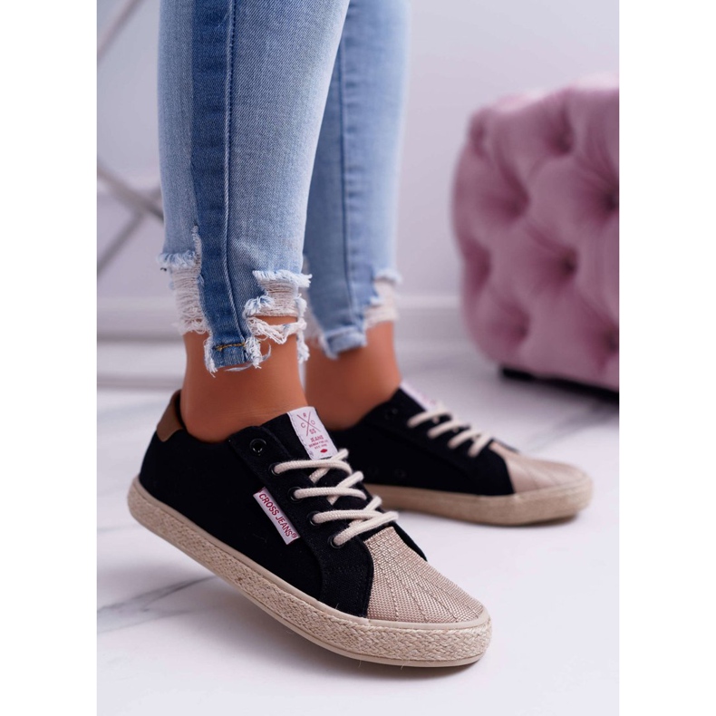 Tênis feminino Cross Jeans Preto DD2R4093 1