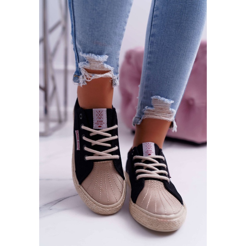 Tênis feminino Cross Jeans Preto DD2R4093 2