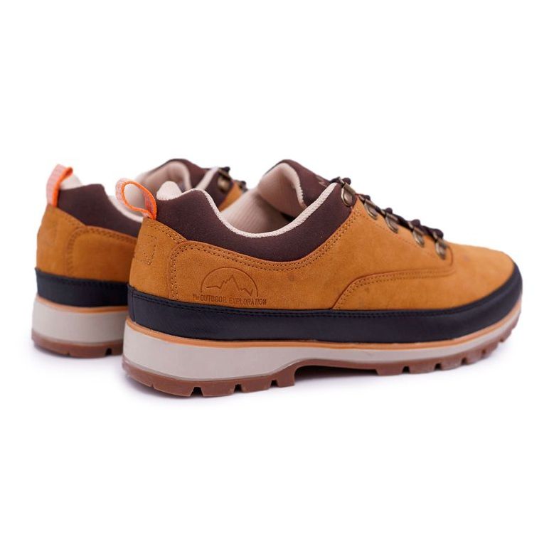 Mckeylor Sapatos de trekking masculinos Camel Savian marrom 1