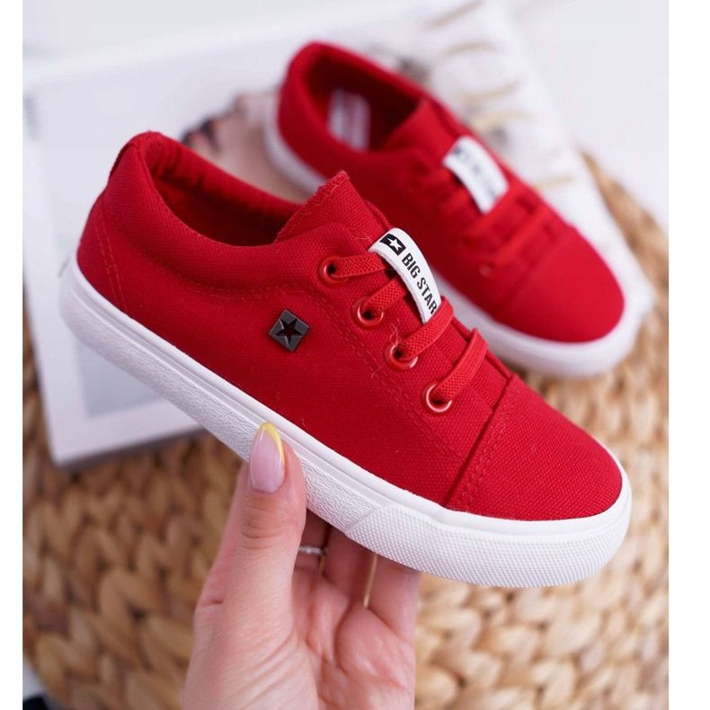 Tênis infantil Big Star Red DD374077 vermelho 2