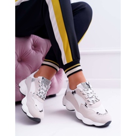 NFR Sapatilhas esportivas femininas camurça branca pirulito pele de cobra branco cinza 1