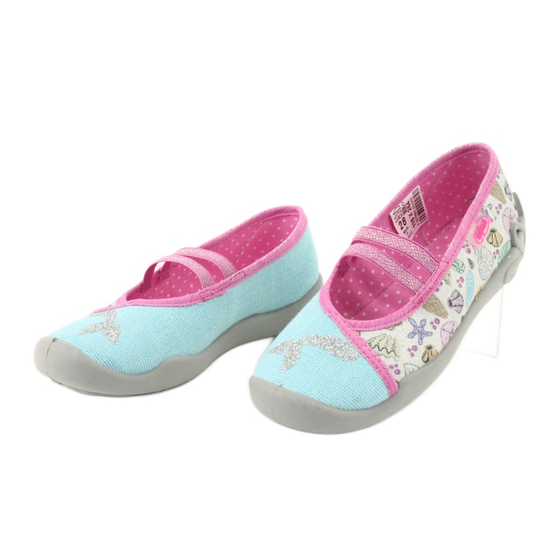 Calçados infantis Befado 116X264 roxo azul rosa cinza verde amarelo 3