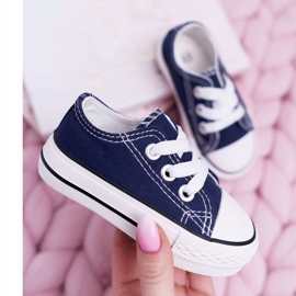 FRROCK Tênis Filemon Azul Marinho Clássico Infantil 2