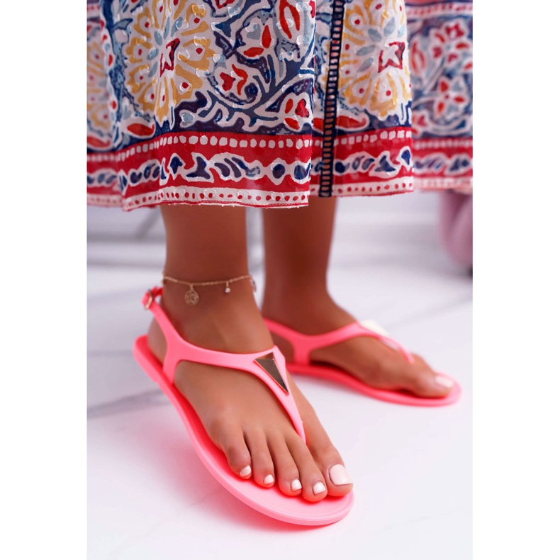 HV Sandálias femininas laranja tempestade 1