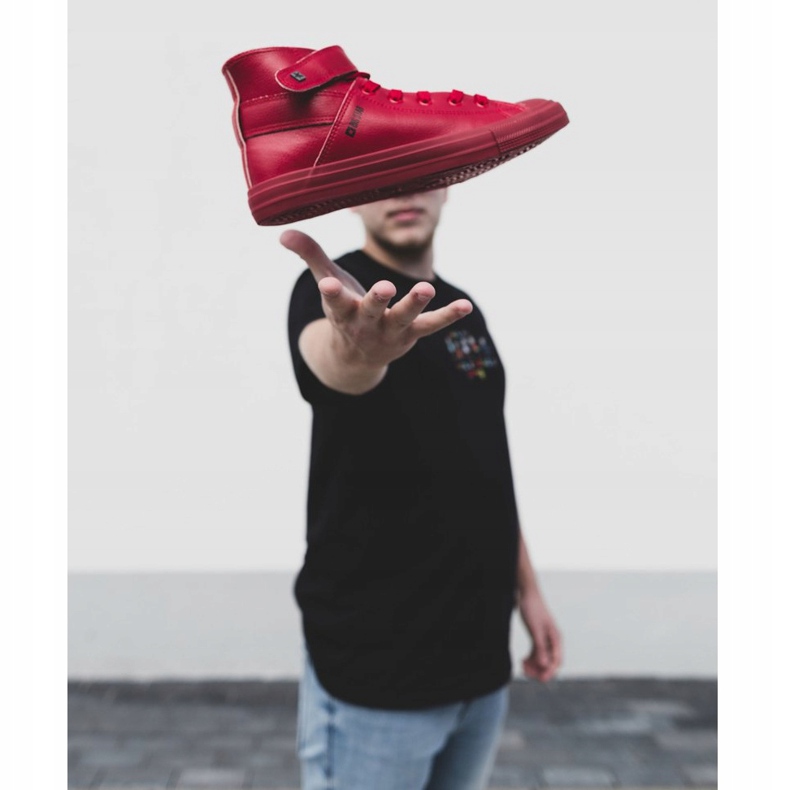 Tênis masculino Big Star Warmed Red Y174025FW vermelho 1