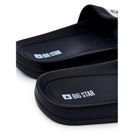 Chinelos masculinos Big Star Rubber Black DD174699 preto 1