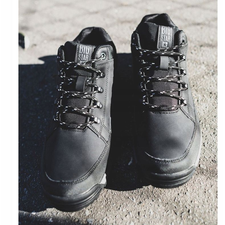 Sapatos de trekking masculino Big Star High Outdoor Preto EE174465 1