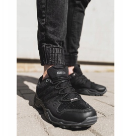 Big Star Calçados masculinos para caminhadas nas estrelas grandes preto EE174456 1