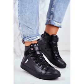 Tênis feminino Big Star Warm Black V274542FW preto 2