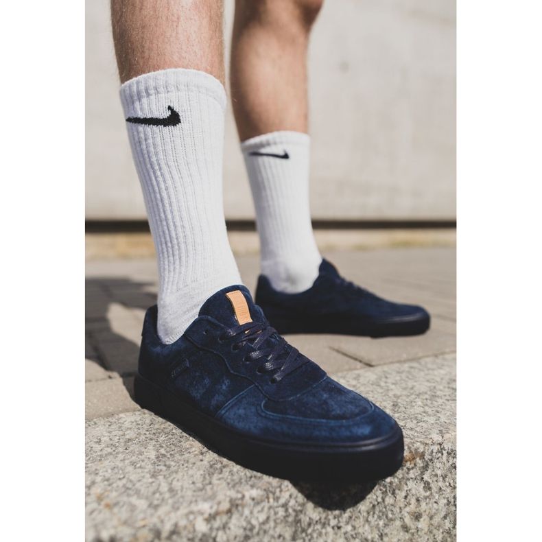 Tênis masculino Camurça Big Star Azul marinho EE174363 1