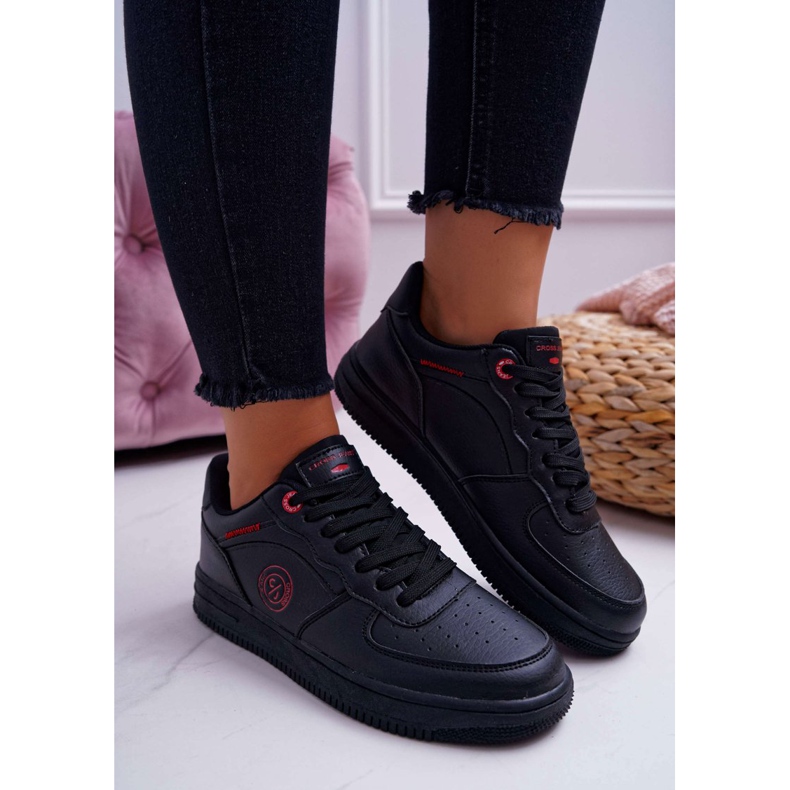 Tênis feminino cross jeans preto EE2R4144C 2