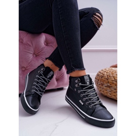 Tênis feminino Big Star High Black Warmed EE274410 preto 1