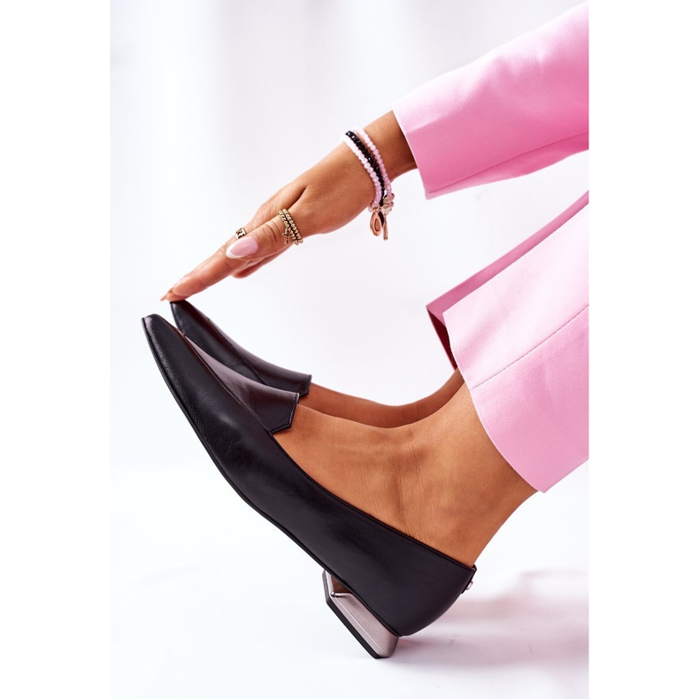 Brogues feminino Laura Messi Black 2074 preto 1