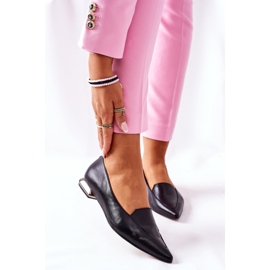 Brogues feminino Laura Messi Black 2074 preto 2