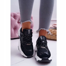 Sapatas esportivas femininas Big Star por Daniel Lopez Black FF274431 preto 2