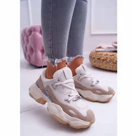 Sapatas esportivas femininas Big Star por Daniel Lopez Beige FF274429 bege 1