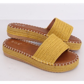 Sapatilhas alpercatas mel 7970-PL Amarelo 1